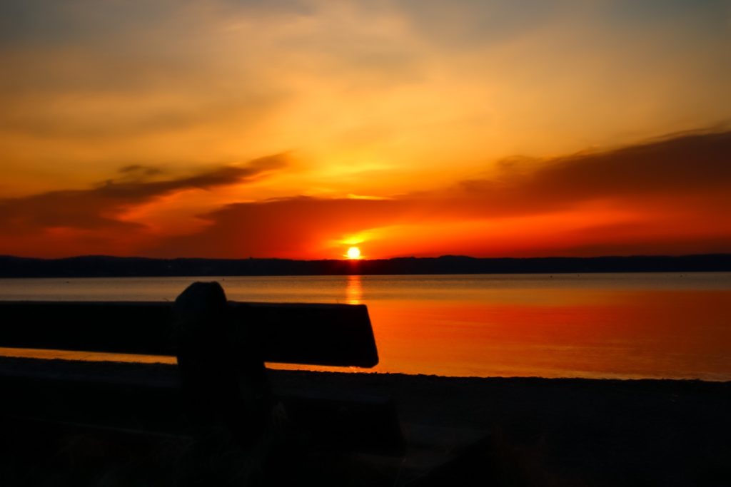 Sonnenuntergang am Starnberger See